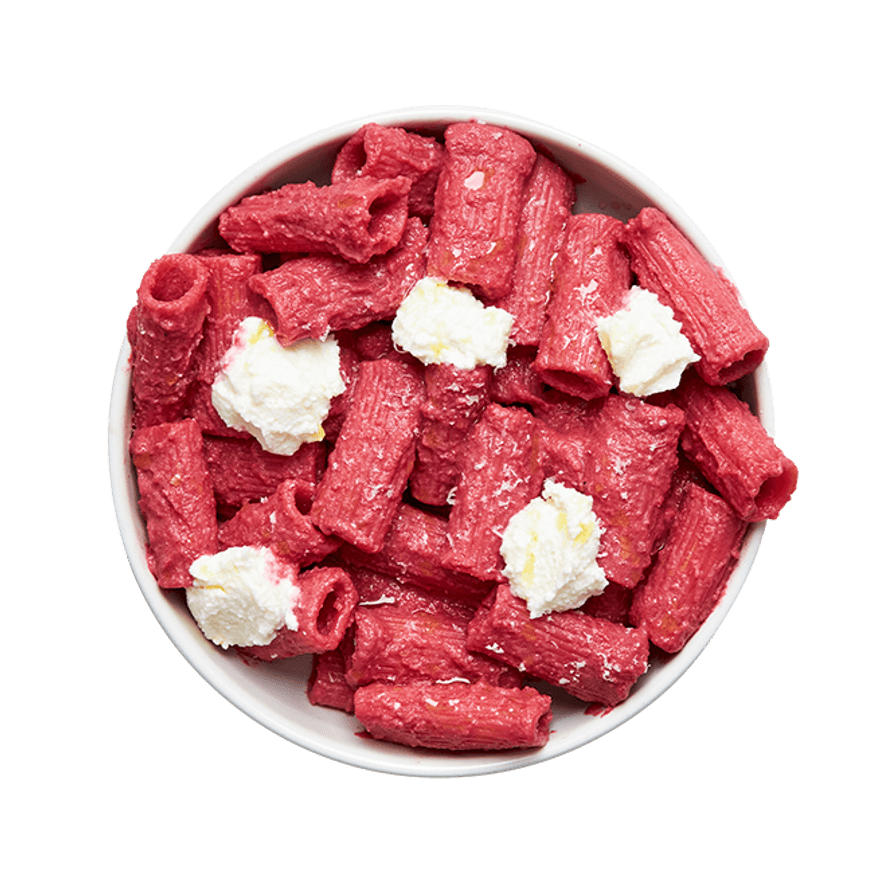 Creamy Beet Rigatoni