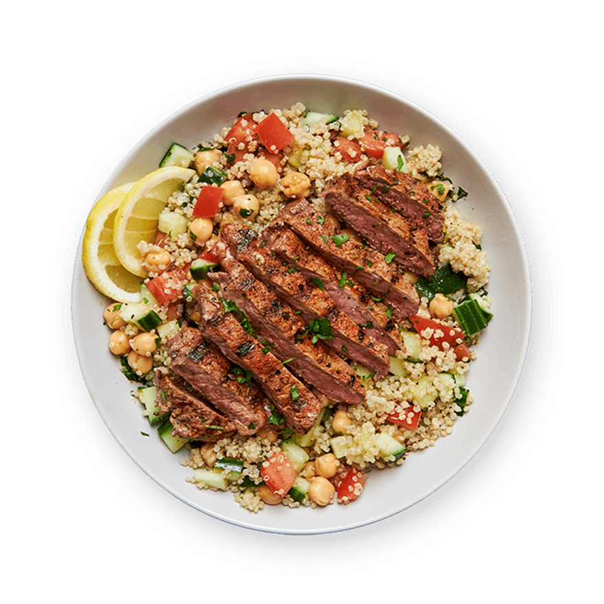 Steak & Quinoa Tabbouleh