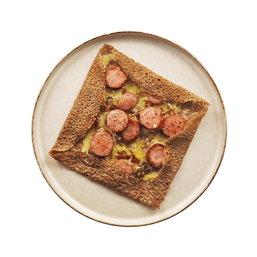 Galette saucisse