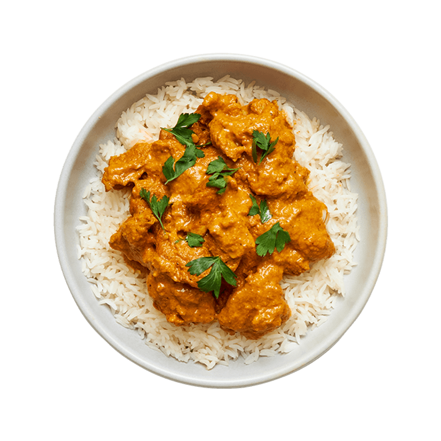 Butter chicken & riz express