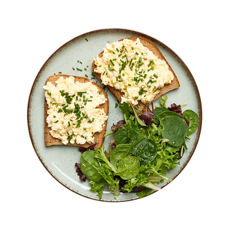 Tartines œuf & feta