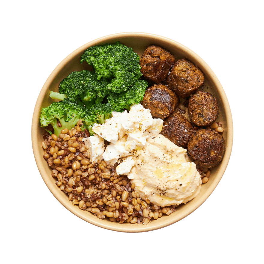 Bowl falafel & mélange de céréales