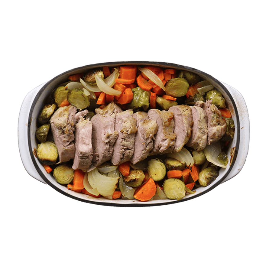 Filet Mignon & Roasted Vegetables