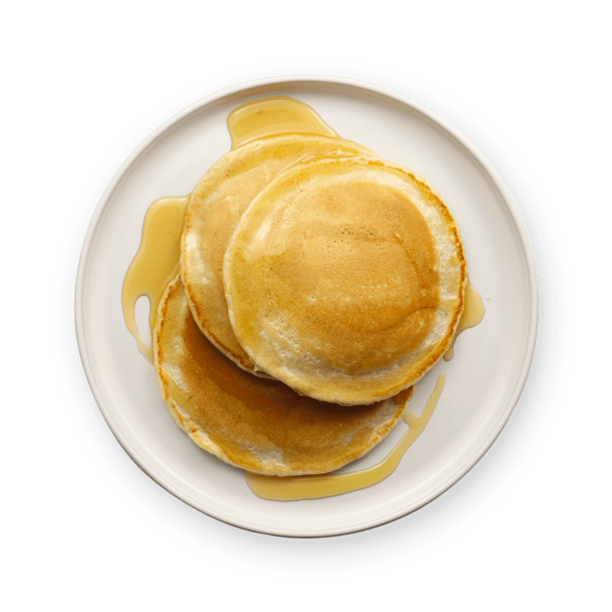 Pancakes vegan au sirop d'érable