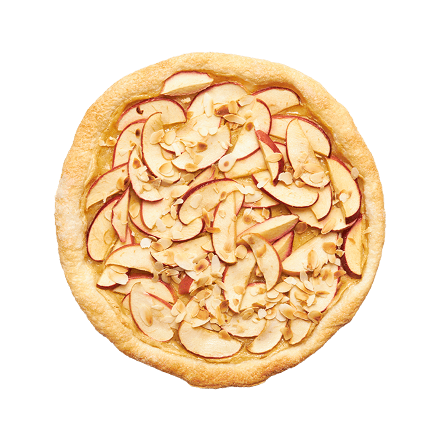 Tarte aux pommes & fromage frais