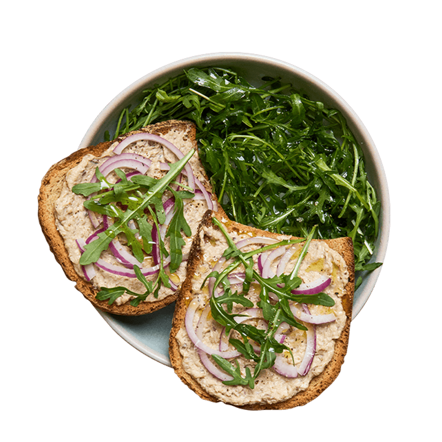 Tartines de rillettes aux sardines & La Vache qui rit®