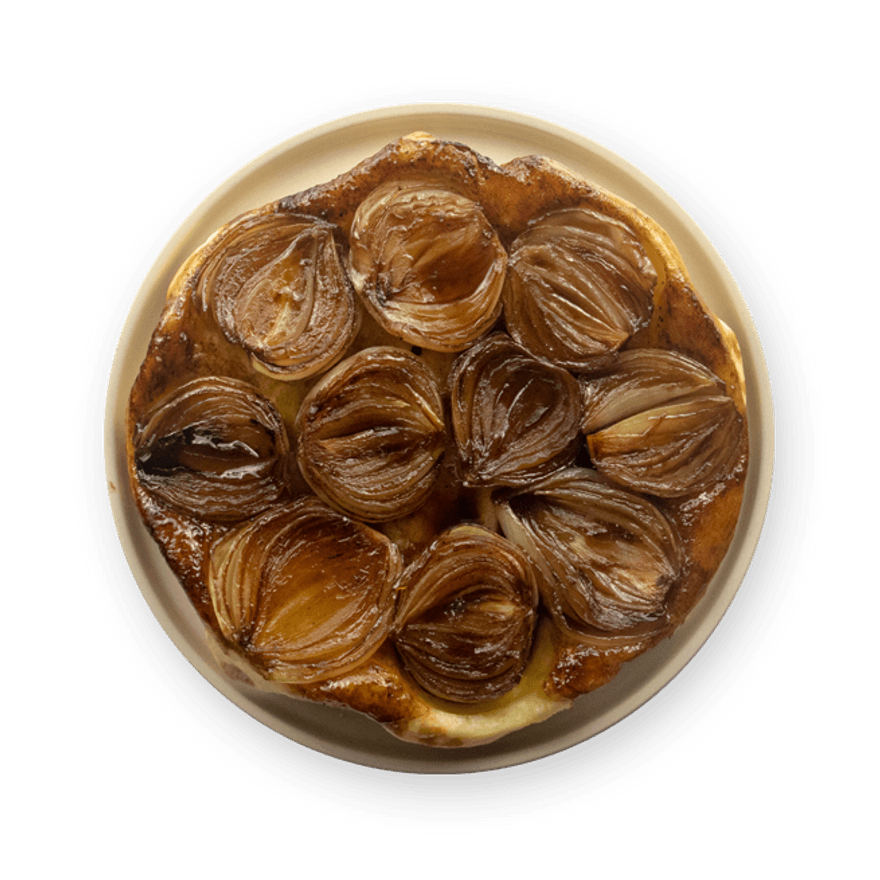 Tatin d'oignons