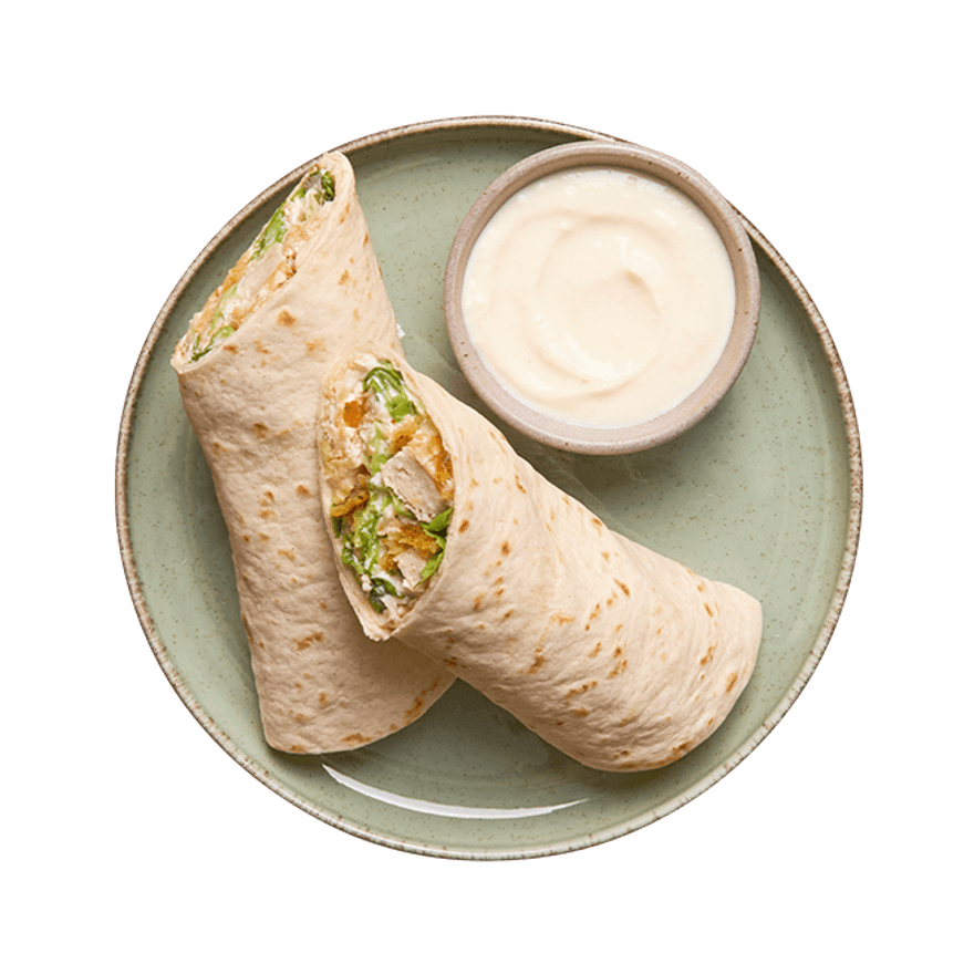 Wrap protéiné au skyr façon césar