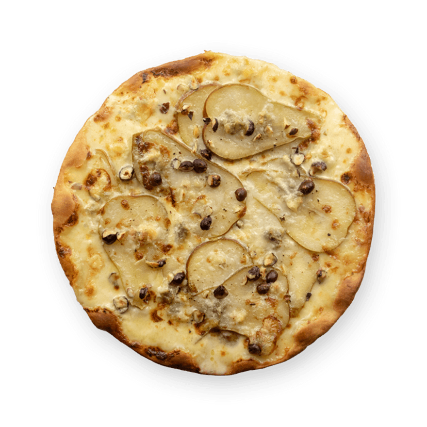 Pizza poire gorgonzola