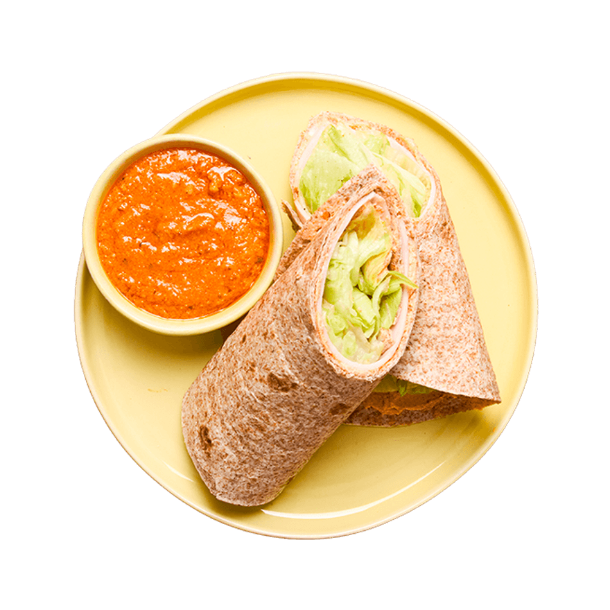 Wrap dinde & pesto rosso