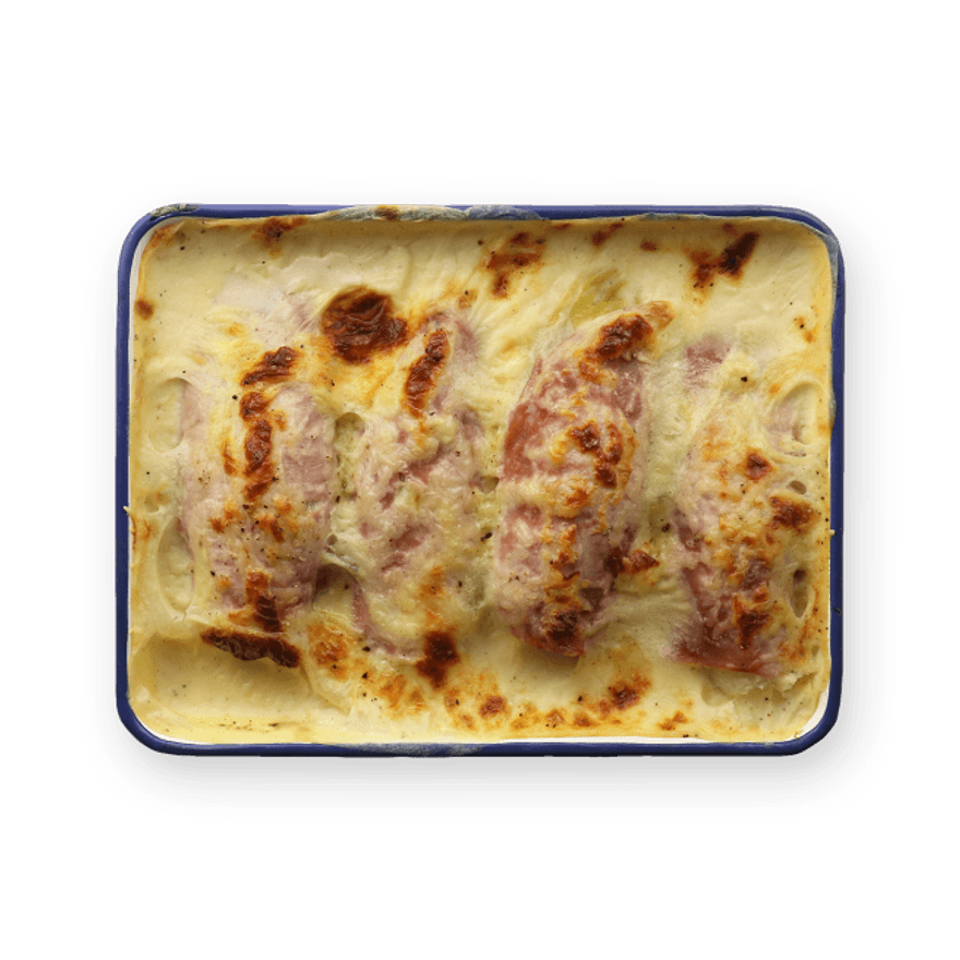 Endives au jambon