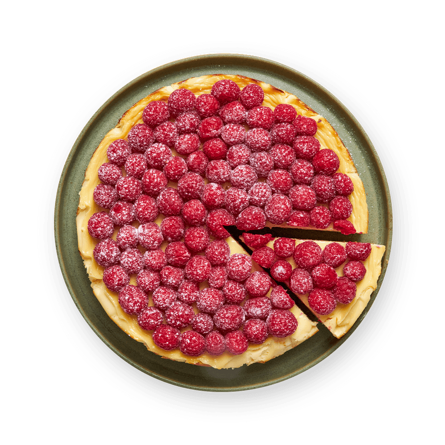 Cheesecake aux framboises