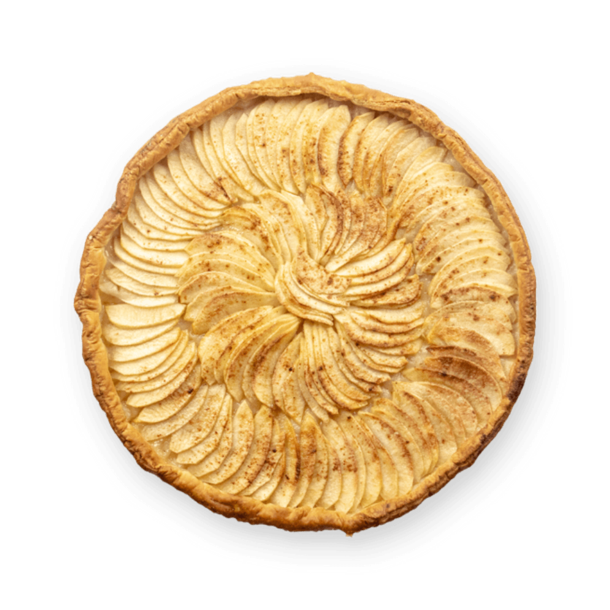 Tarte aux pommes express