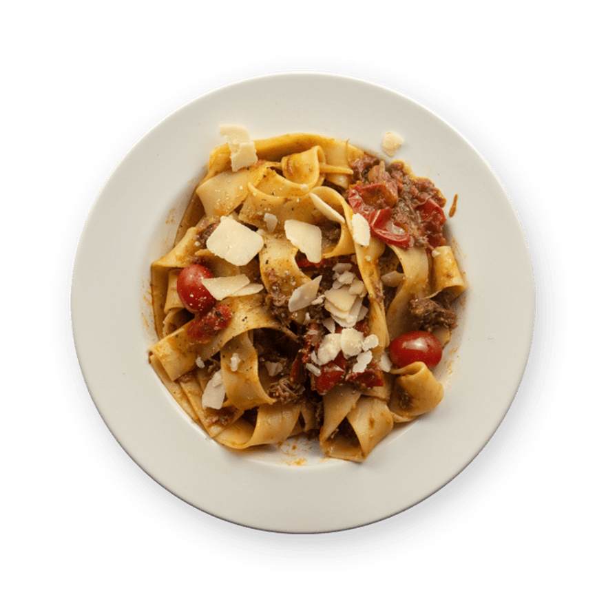 Pâtes al ragu d'anatra