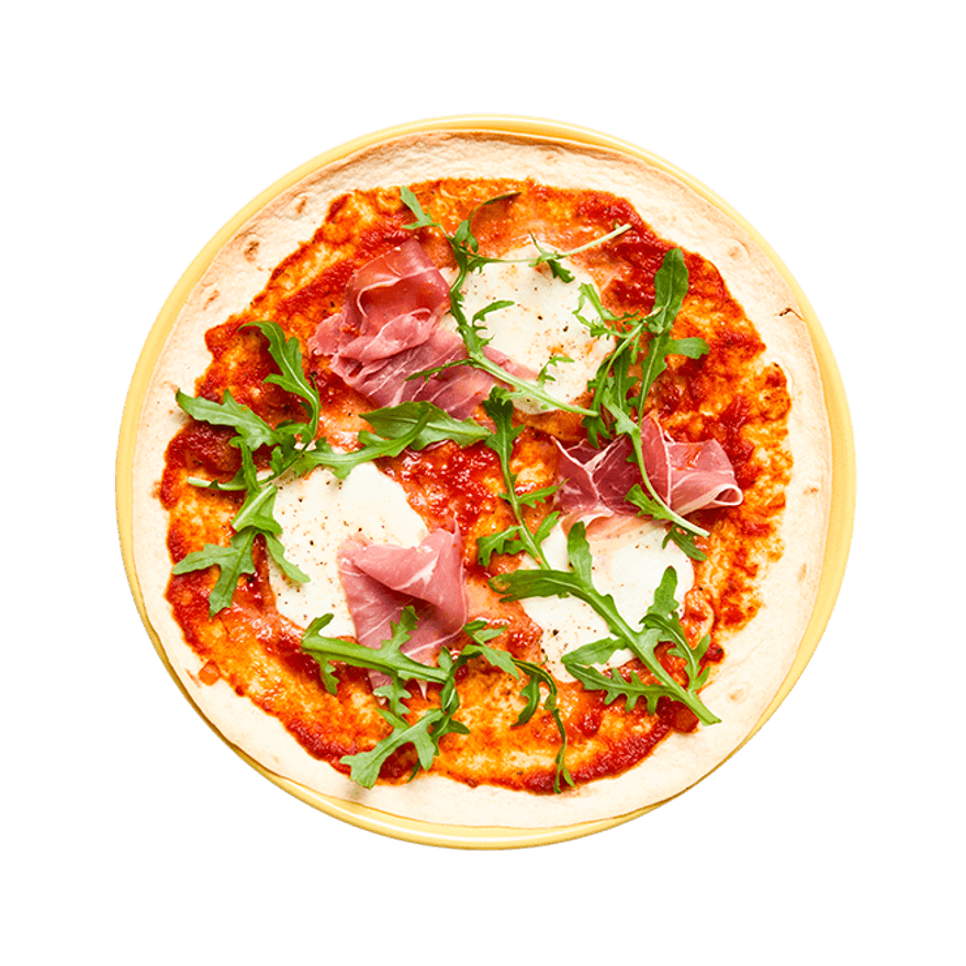Tortilla façon pizza Parma