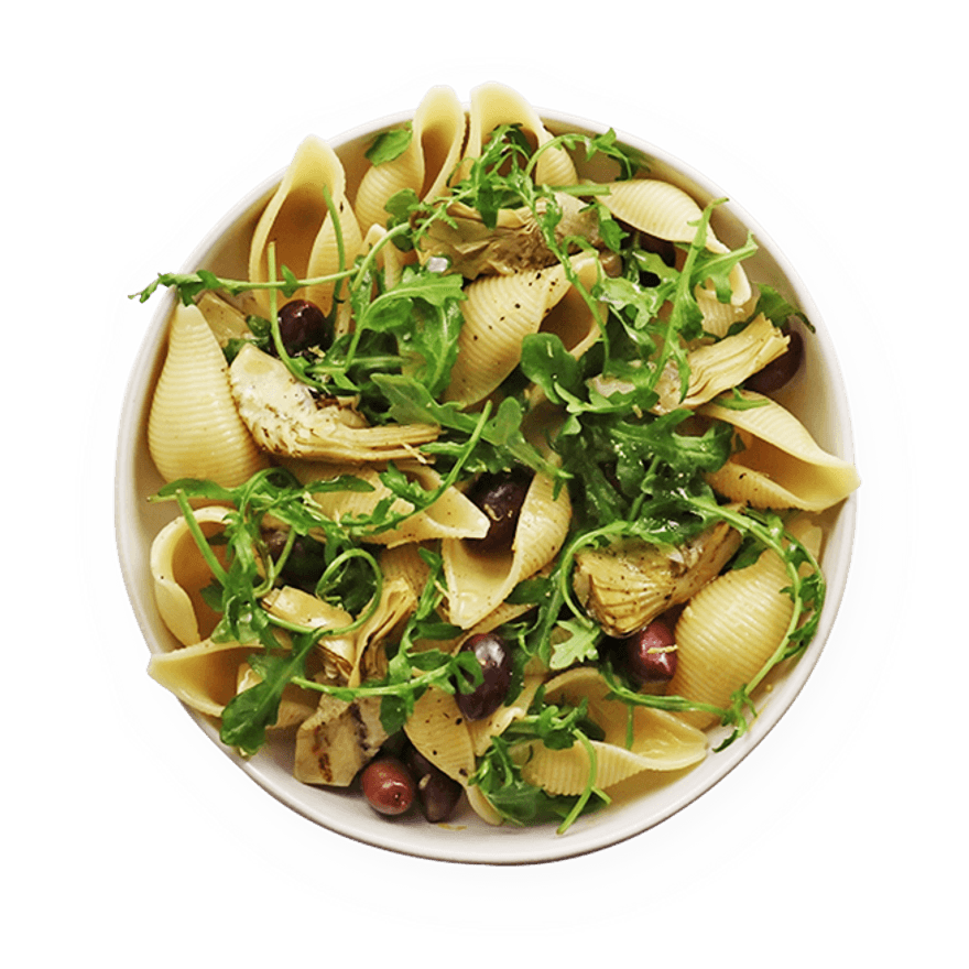Artichoke pasta salad
