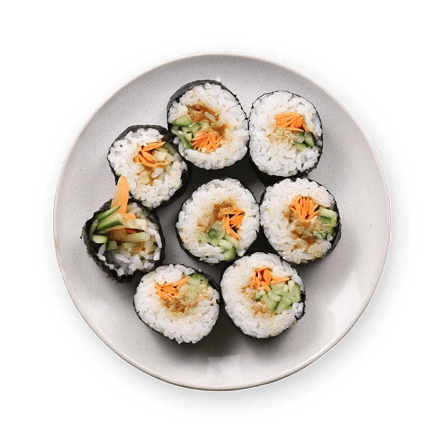Makis végé concombre & carotte