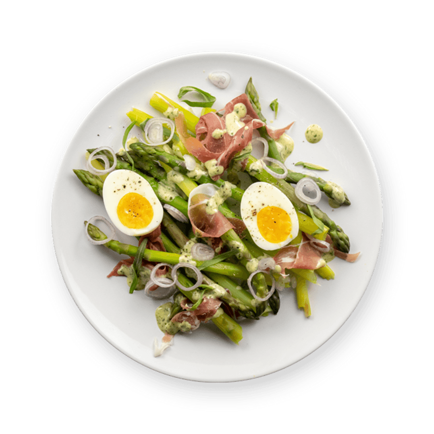 Asparagus in Tarragon Vinaigrette