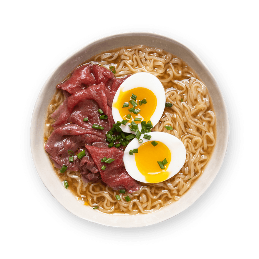 Nouilles japonaises Ramen bœuf TANOSHI