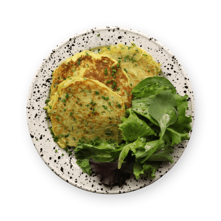 Pancakes de courgettes