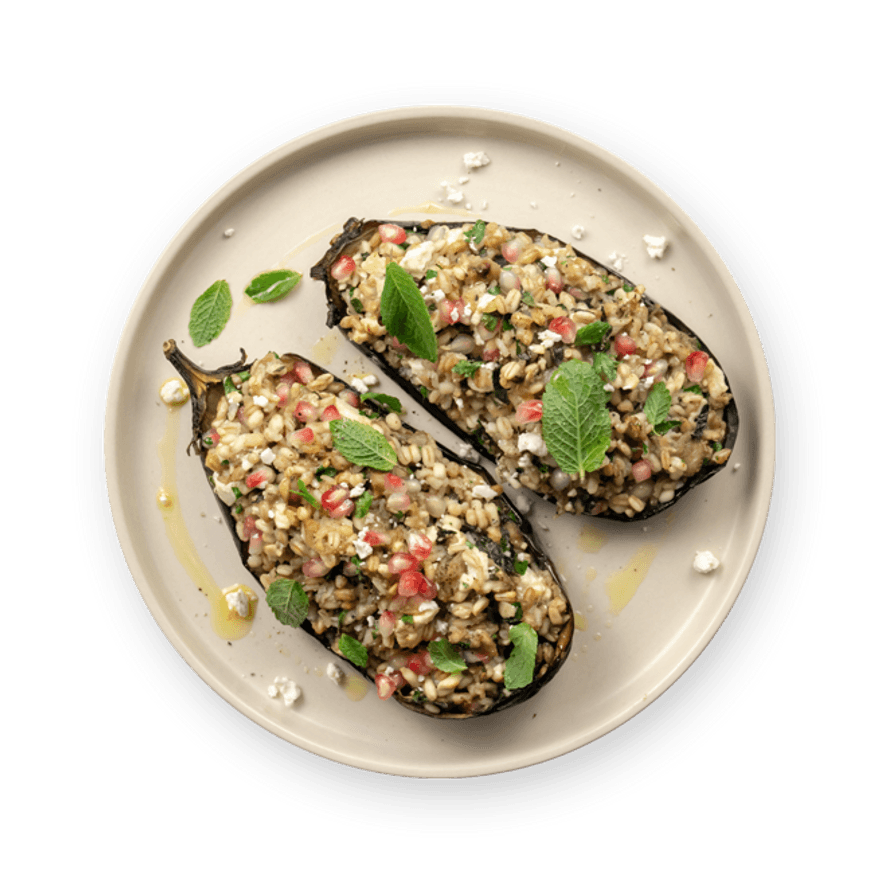 Aubergines farcies