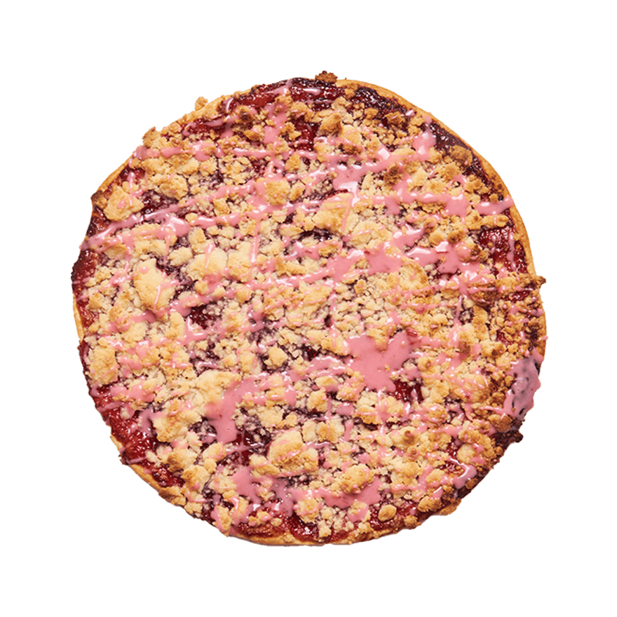 Tarte fine crumble & confiture fruits rouges