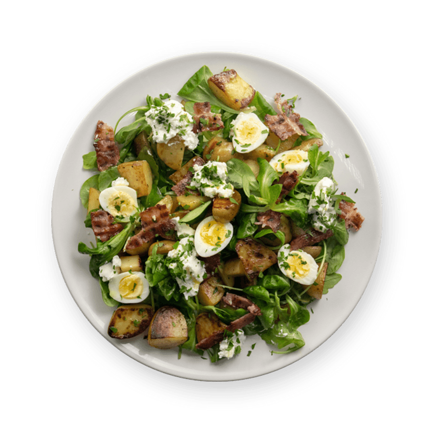 Jow - Recette : Salade campagnarde