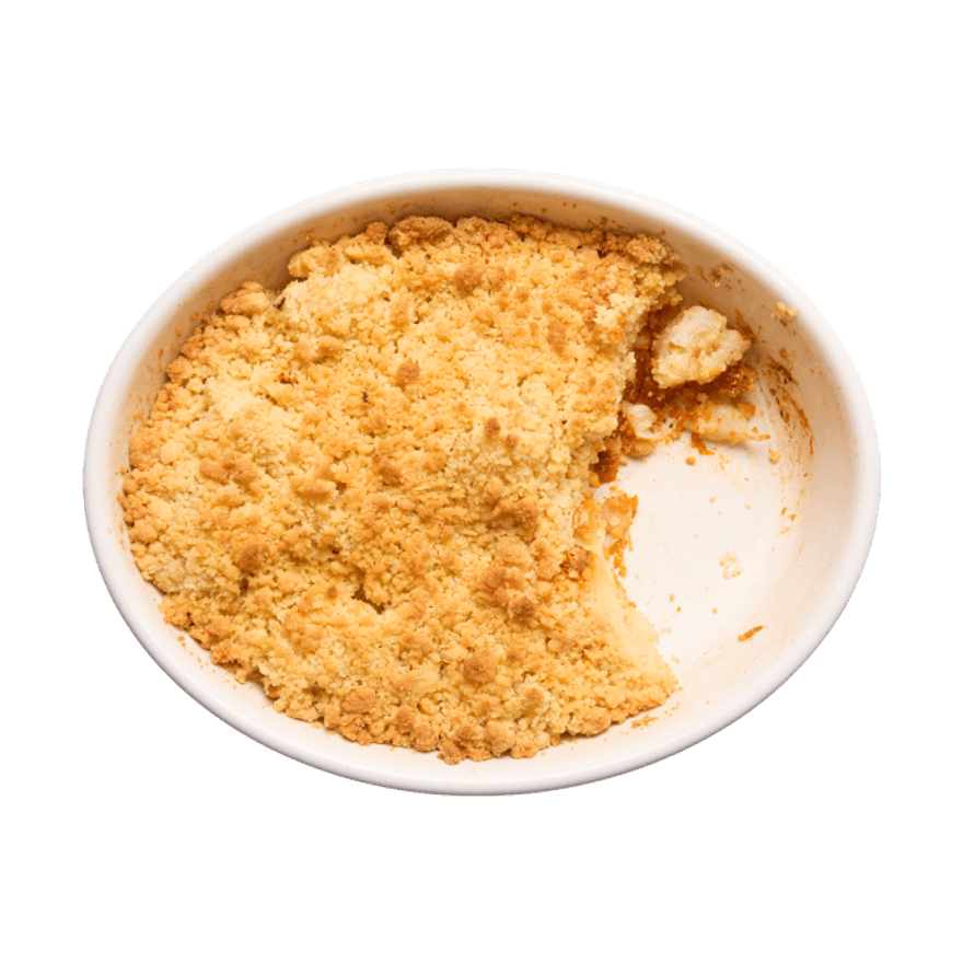 Crumble chou-fleur & chorizo
