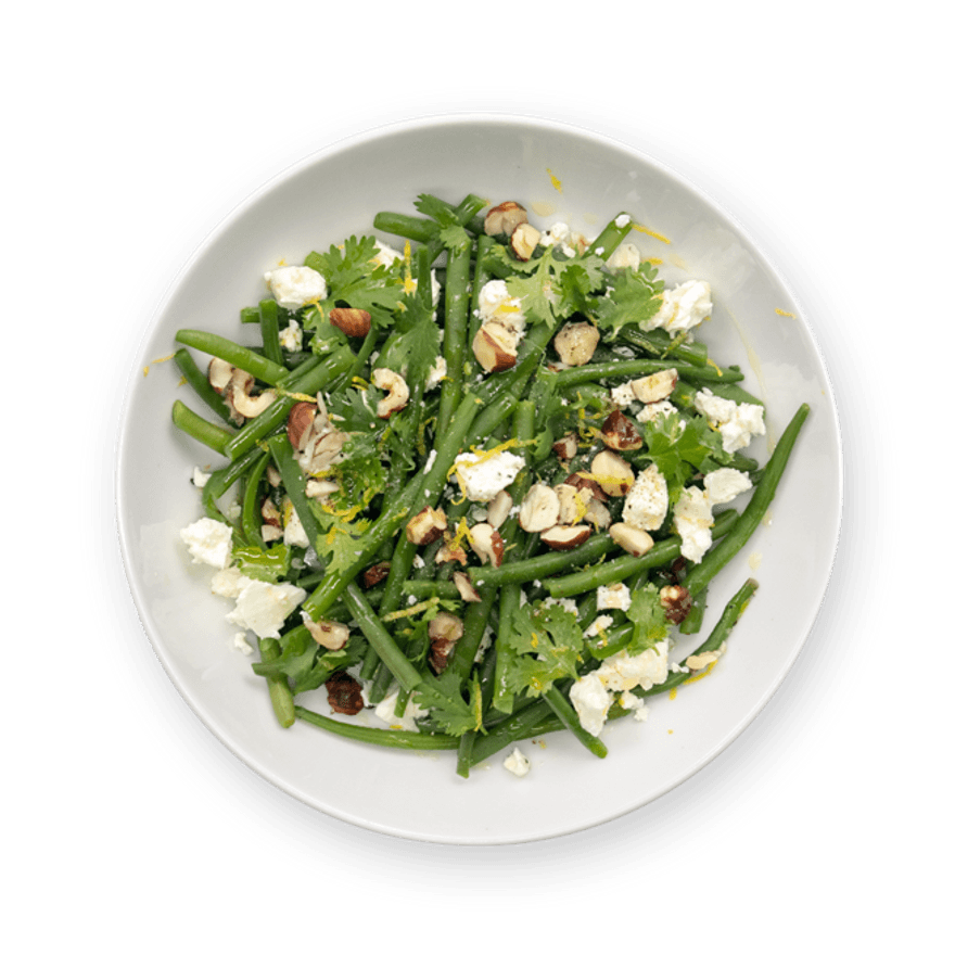 Salade de haricots verts