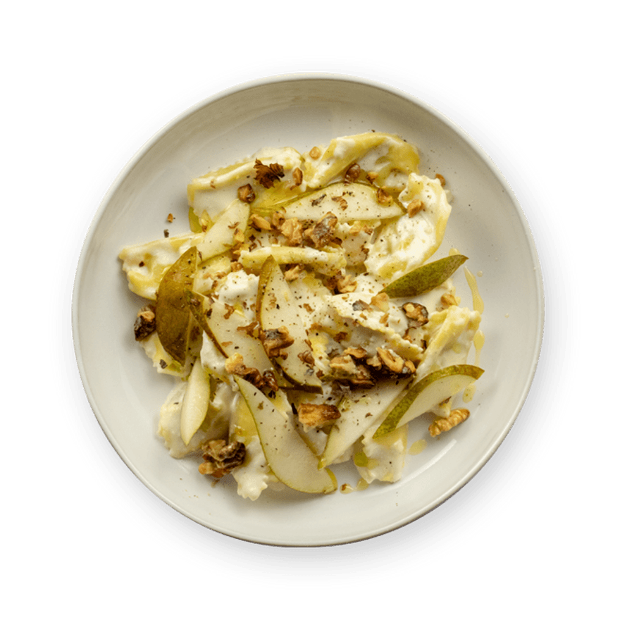 Homemade Pear and Gorgonzola Ravioli Recipe