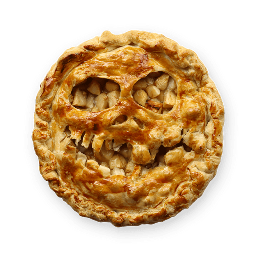 Apple pie d'Halloween