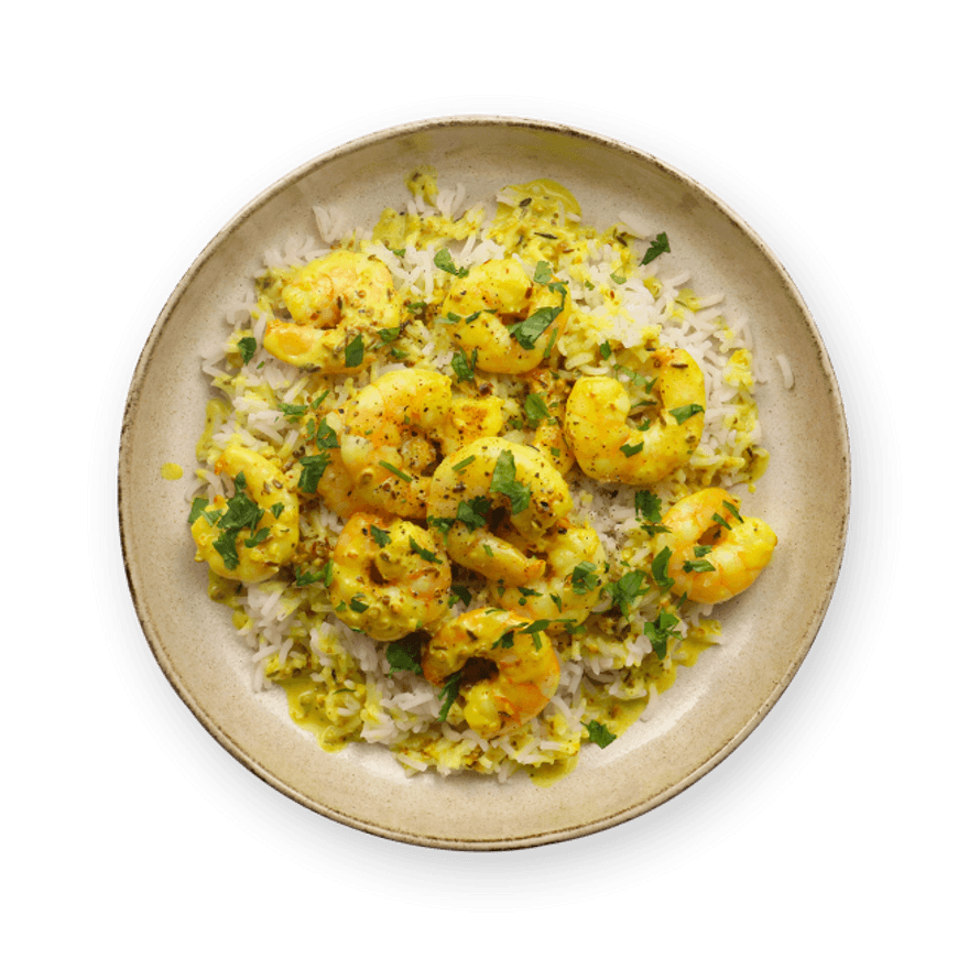 Riz aux Crevettes Curry - Recette Facile et Rapide 