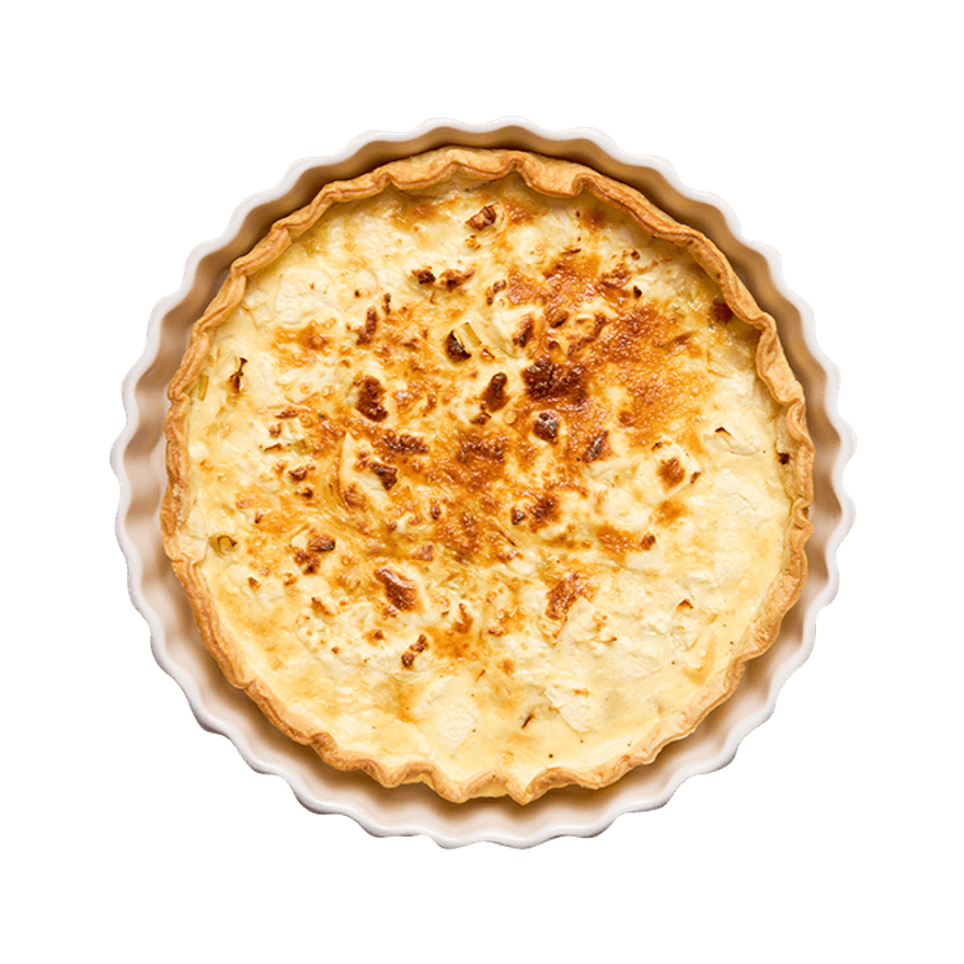 Quiche aux poireaux & feta