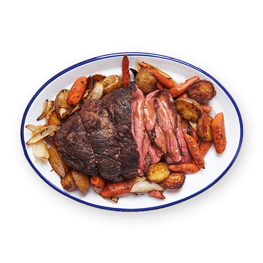 Rôti de bœuf & sauce gravy