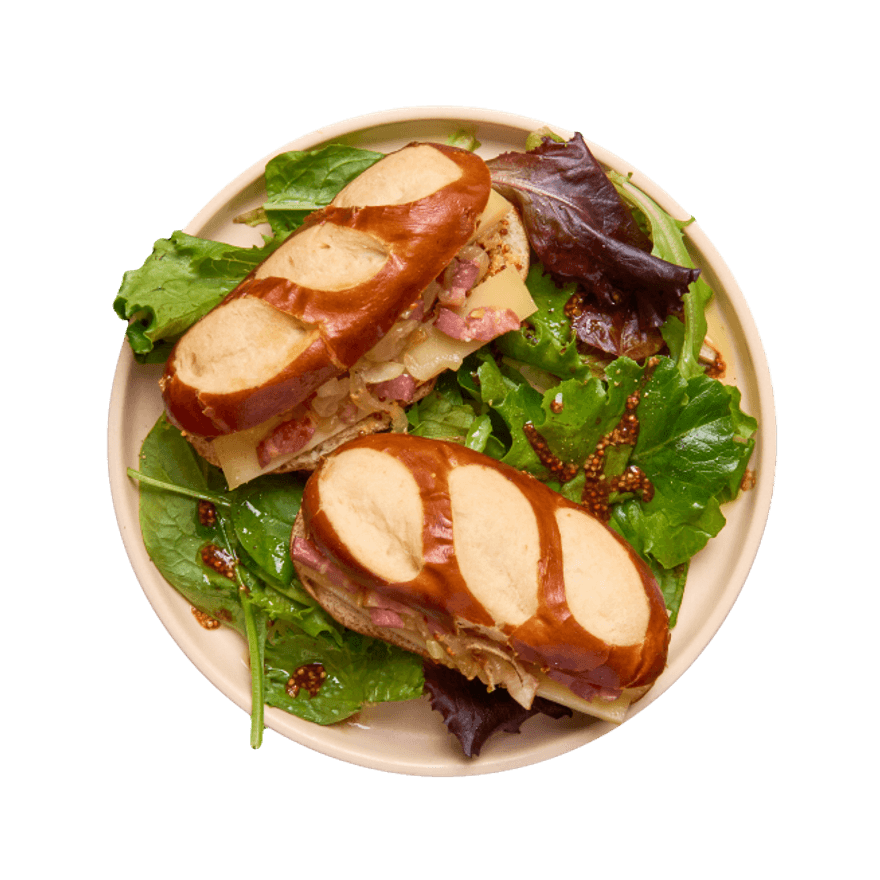 Sandwich comté & oignons caramélisés