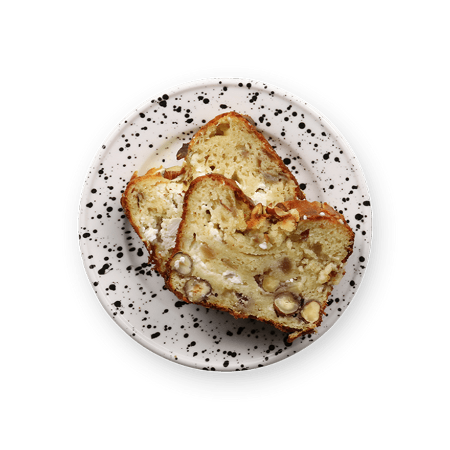 Goat's Cheese, Caramelized Onion & Hazelnut Loaf