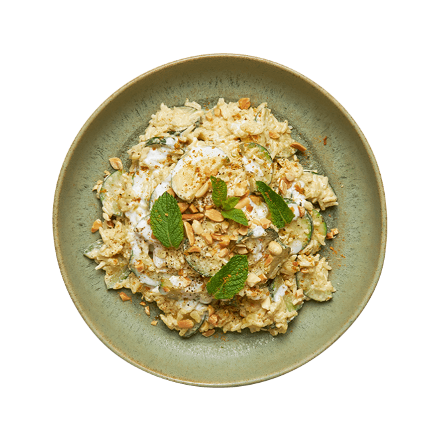 Coconut Rice with Zucchini