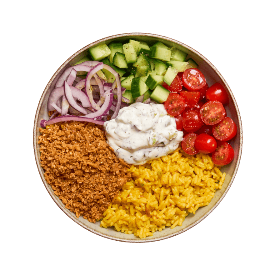 Bowl shawarma végé & riz parfumé