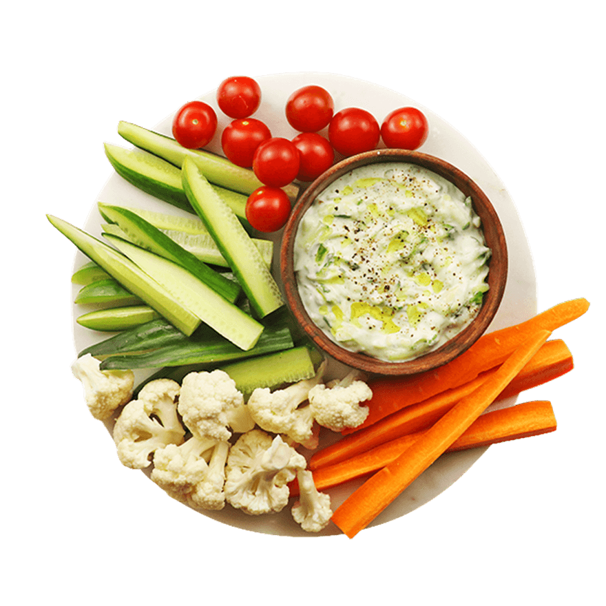 Tzatziki & crudités