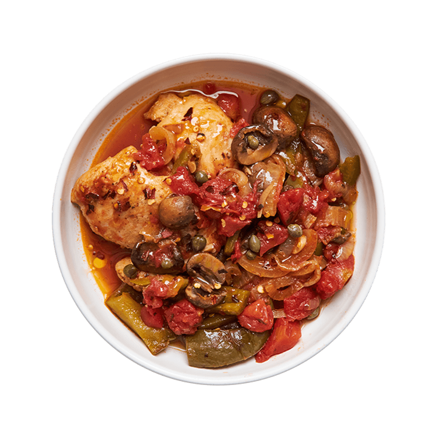 Classic Chicken Cacciatore