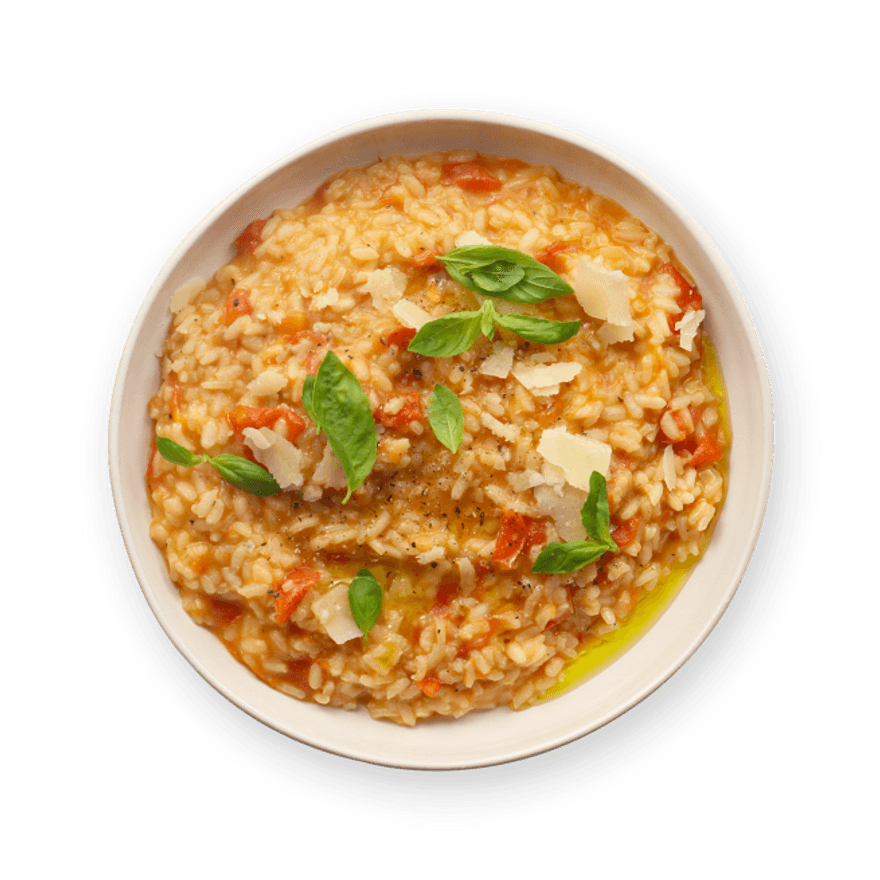 Jow - Recette : Risotto aux tomates