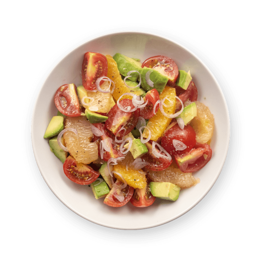 Tomato, Citrus and Avocado Salad