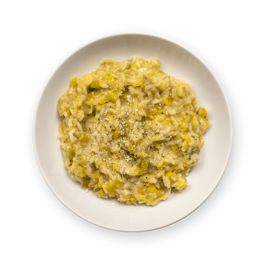 Risotto aux poireaux