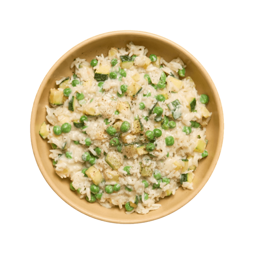 Riz sauté aux légumes & La Vache qui rit®