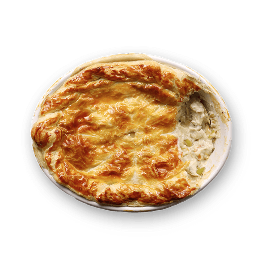 Pie poireaux & champignons