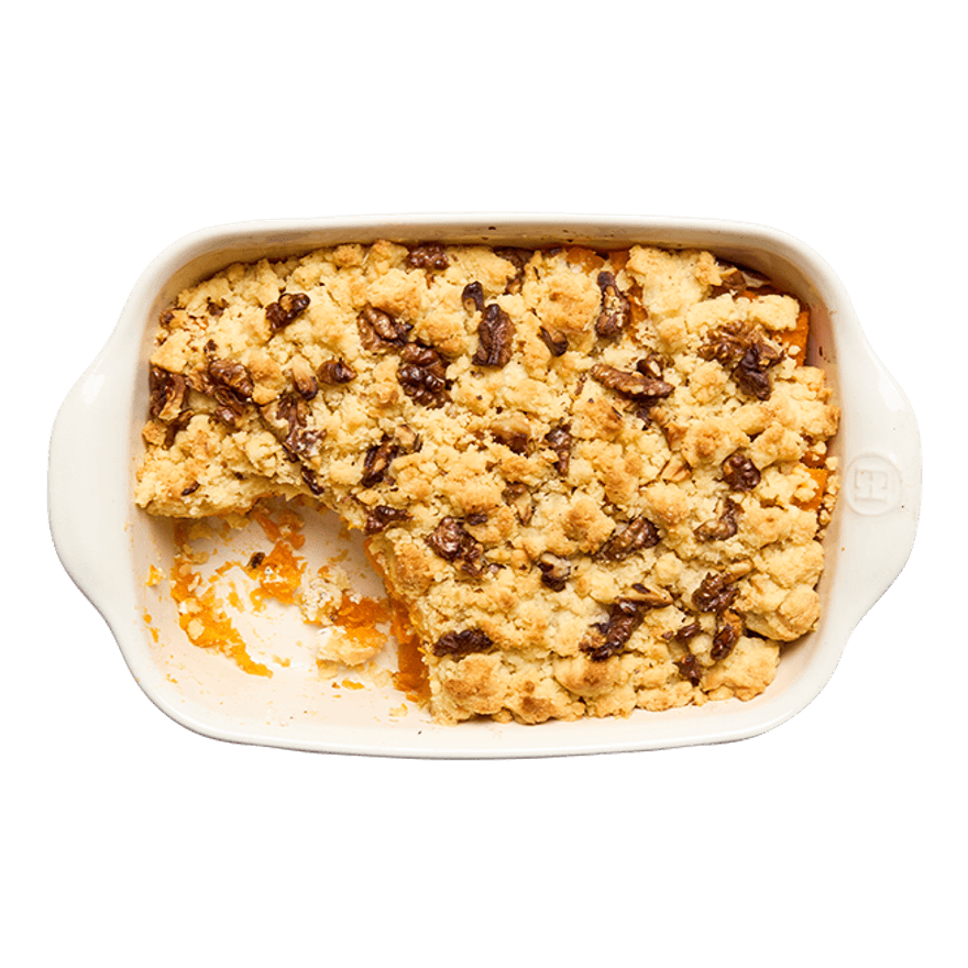 Crumble butternut, ail & fines herbes