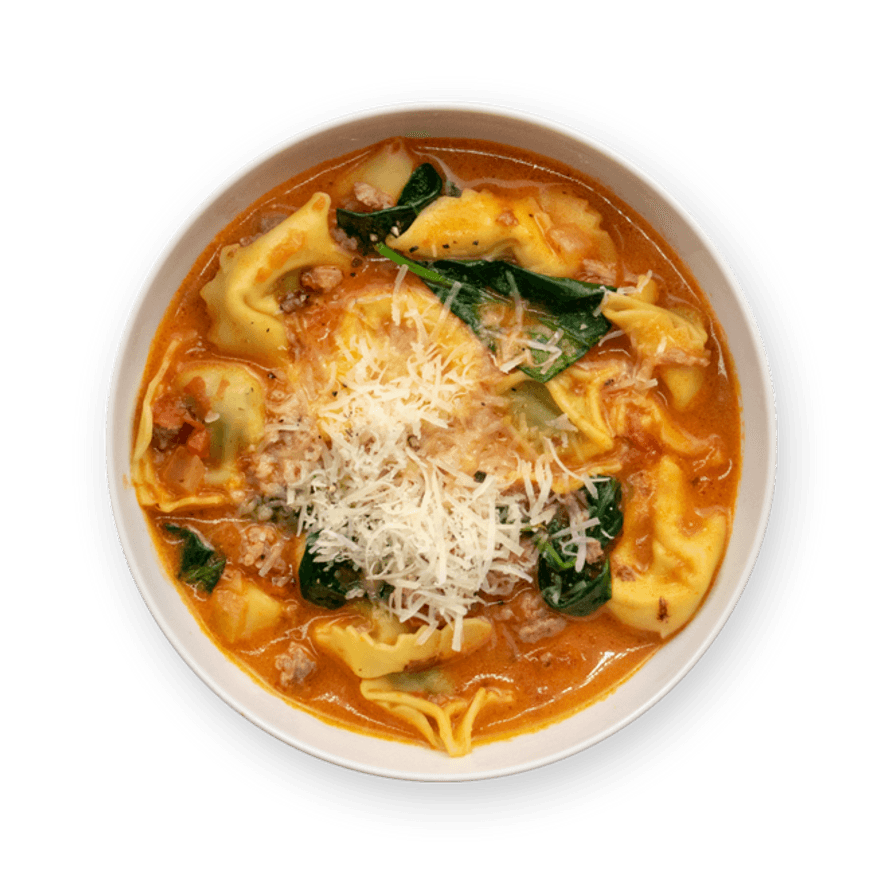 Tortellini soup