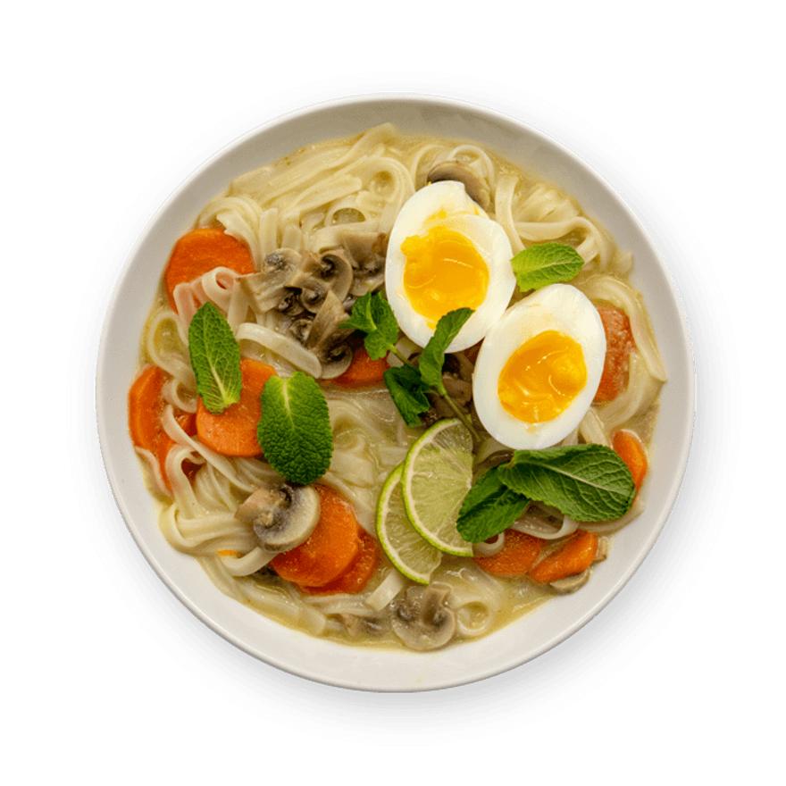 Coconut noodle soup