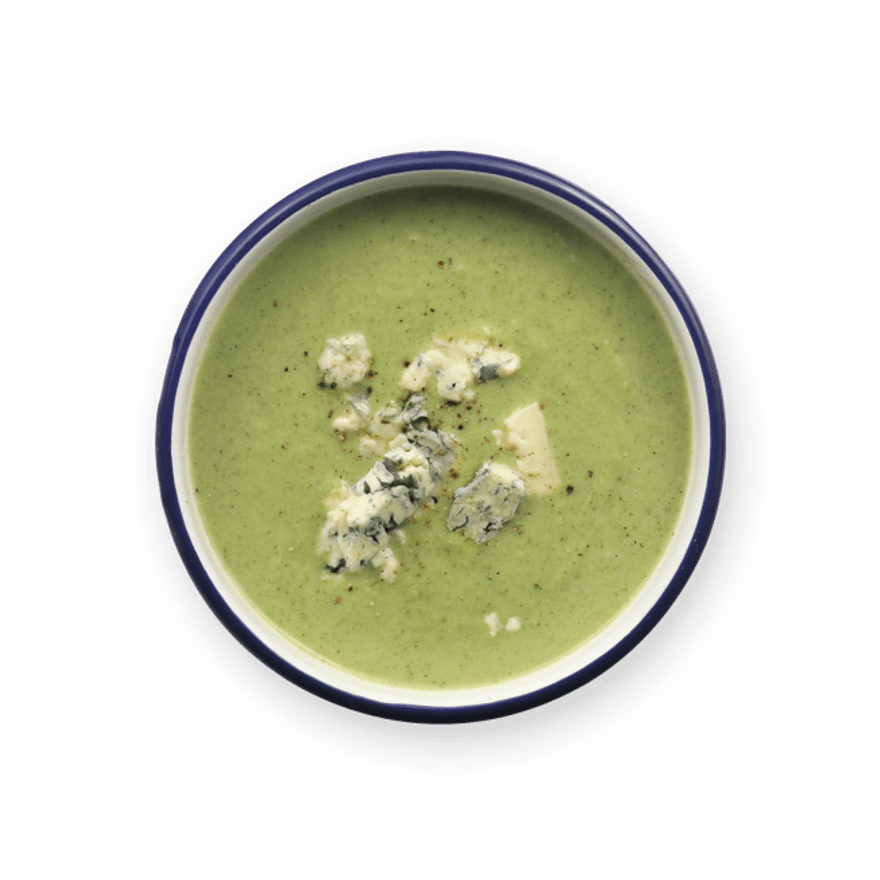 Velouté brocoli & bleu