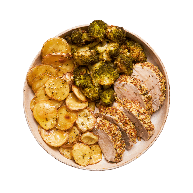 Jow recette filet mignon la moutarde pommes de terre brocoli